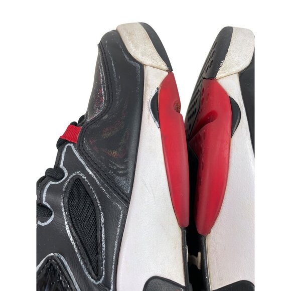 Jordan Flight Club 91 Bred DC7329-006 Red & Black Leather Mens Size 10.5 FLAW - Picture 15 of 16